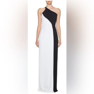Stella McCartney color block gown